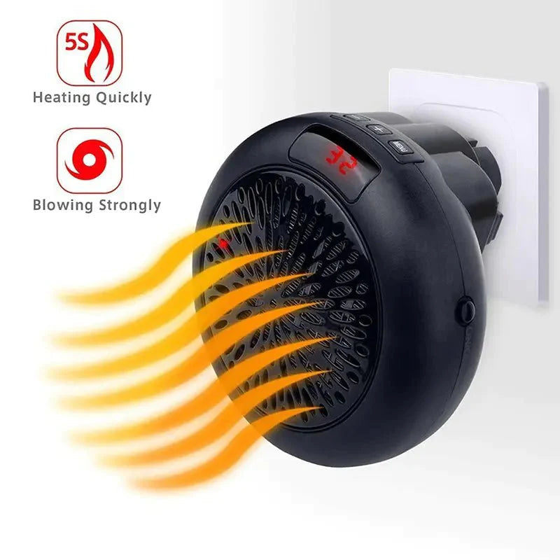 პორტატული ელექტრო გამათბობელი Warm air heater (900watts) - Rcheuli.ge