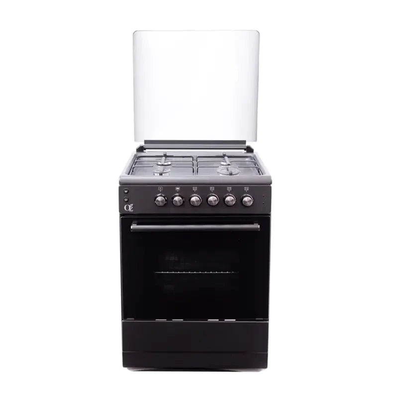 გაზქურა Oz- OQ60X60B4E Oven-Electric Black/Grey - Rcheuli.ge